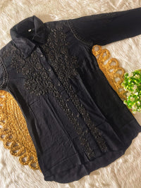 Tone To Tone Rayon Co-ord Shirt With Pant