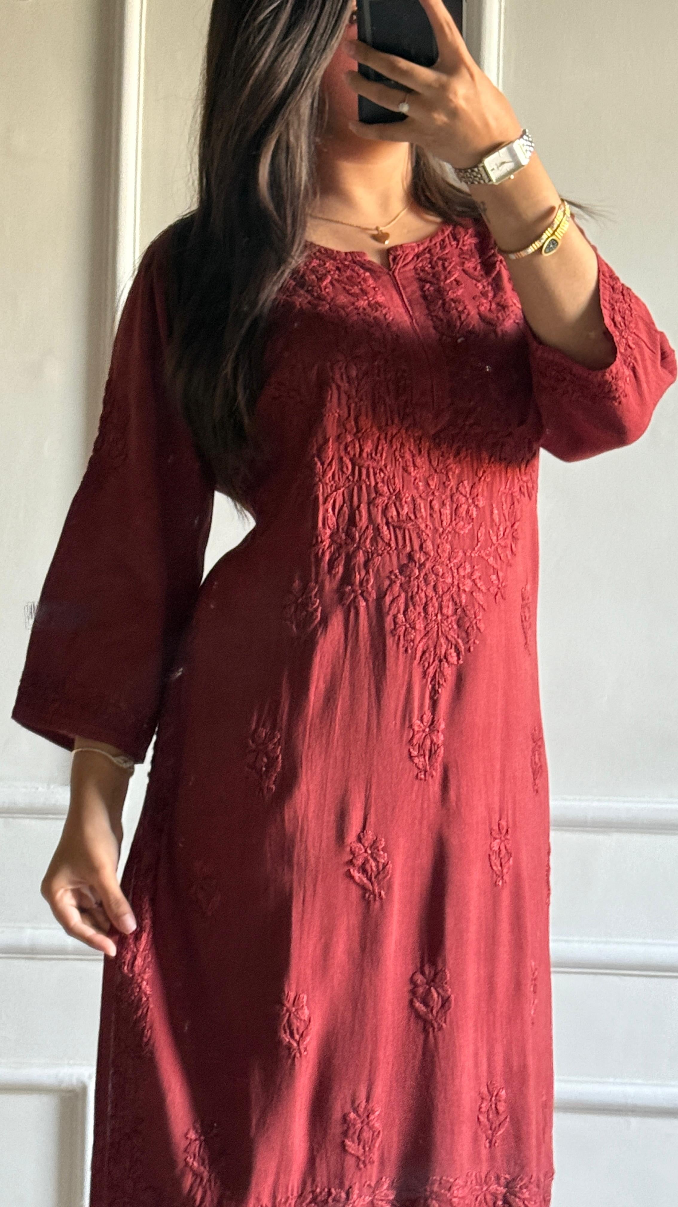 Anaya Heavy Daman Rayon Plazzo Set