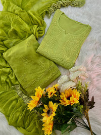 Rangrez 3pc Ombre Soft Crafted Designer Set