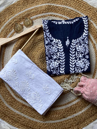 Anaya Heavy Work Modal Pure Cotton Kurta