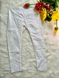 Plus size White Celebrities Favourite Chikankari combo