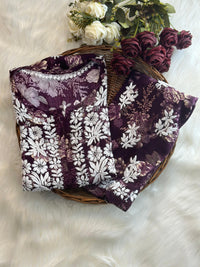 Printed Rayon cord set in 4 beautiful prints