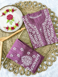 Premium Cotton Short Kurti & Pant