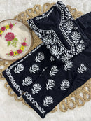 Rayon Short Kurta with pant