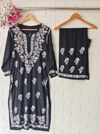 Premium fine chikankari work sets