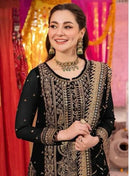 Hania Amir’s 3pc Faux Georgette Set