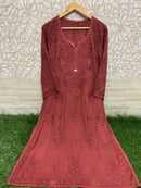 Plus Size Heavy embroidered Kurtas