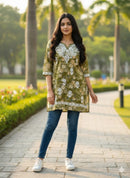 Mul Short Printed Designer