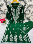 Small Sizes Modal Silk Kurta And Plazzo