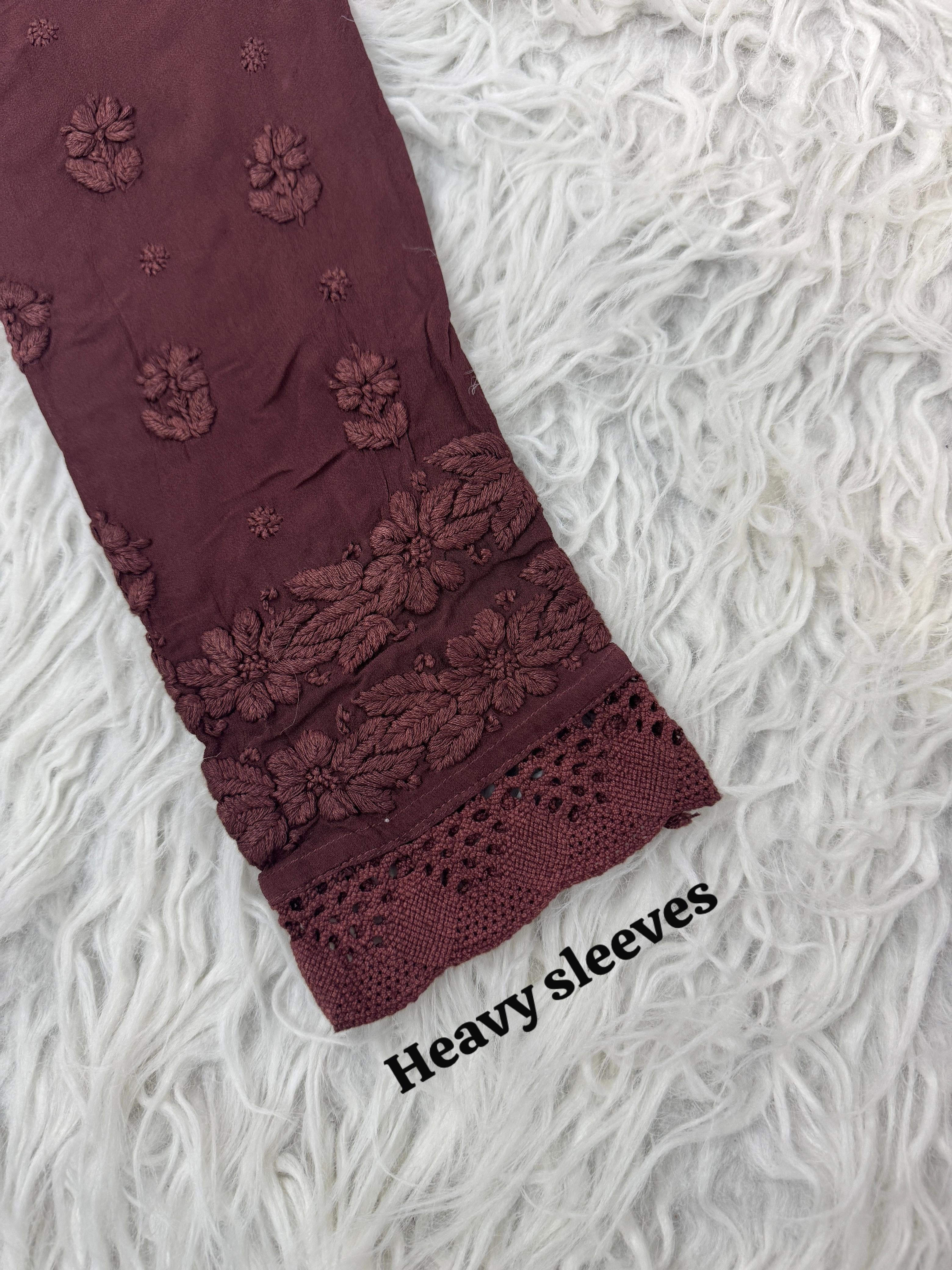 Pure Ghasspatti viscose Ombre shade