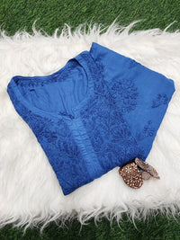 Anaya Rangin Chikankari 3d Work Handworked Set