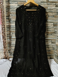 Muqaish Worked Hania Chikankari Kurta