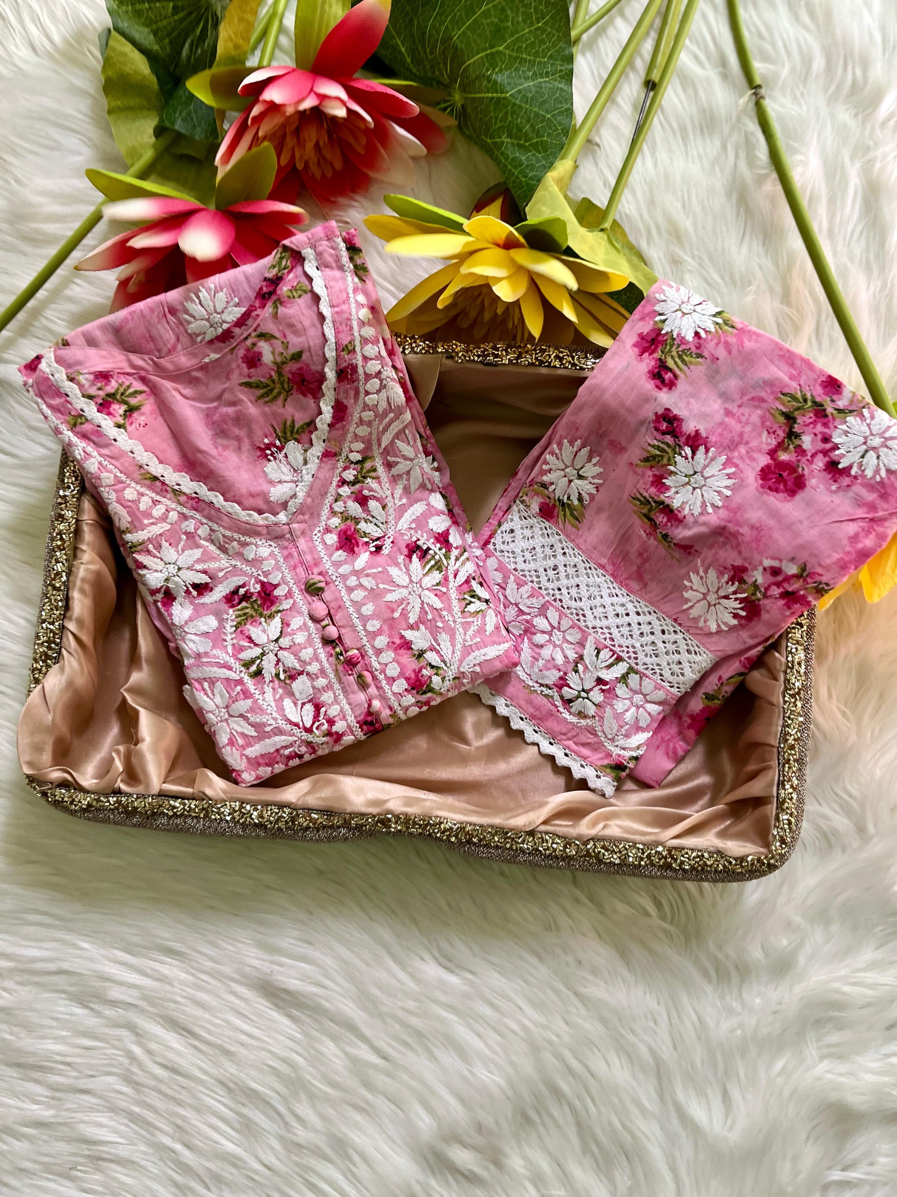 Ayaat Mul Gown combo Hand embroidered