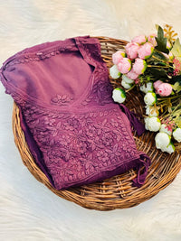 Premium Viscose Angarkha with 3D Embroidery Work