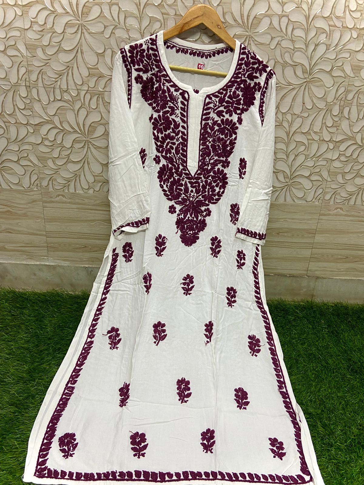 Heavy Rayon Cotton Kurti with Lycra pant