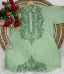 Anchor thread 3d Short Modal top With Dhoti combo