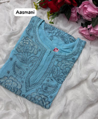 Rose Muqaish designer Kurta