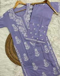 Pure Cotton Soft Chikan Combo