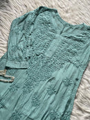 Heavy 3d Muslin butter soft fancy kurta