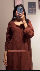 Zoya Handmade with Muqaish Soft 3pc Rayon Set