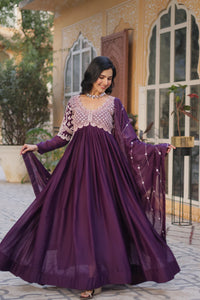 Riwayat Designer Ready Made Gown With Dupatta
