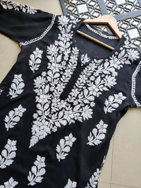 3D heavy Work Modal pure Cotton kurta