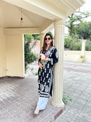 Super Soft Magic Hand Work Modal Cotton Kurta