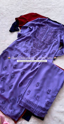 Rangrez Soft Chikanhandwork Combo
