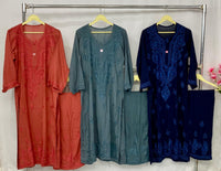 Kurti & Plazzo Modal Chikankari Set