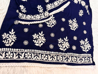 Handwork Heavy Modal Plazzo Combo