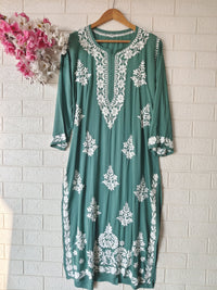 Soft Modal Cotton Heavy Buta handworked kurta