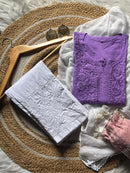 Zoya Heavy Worked Muqaish 3pc Modal Cotton Set