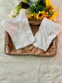 Iddat Muqaish Work Fine Handwork Lucknowi Kurta Plazo 2pcSet