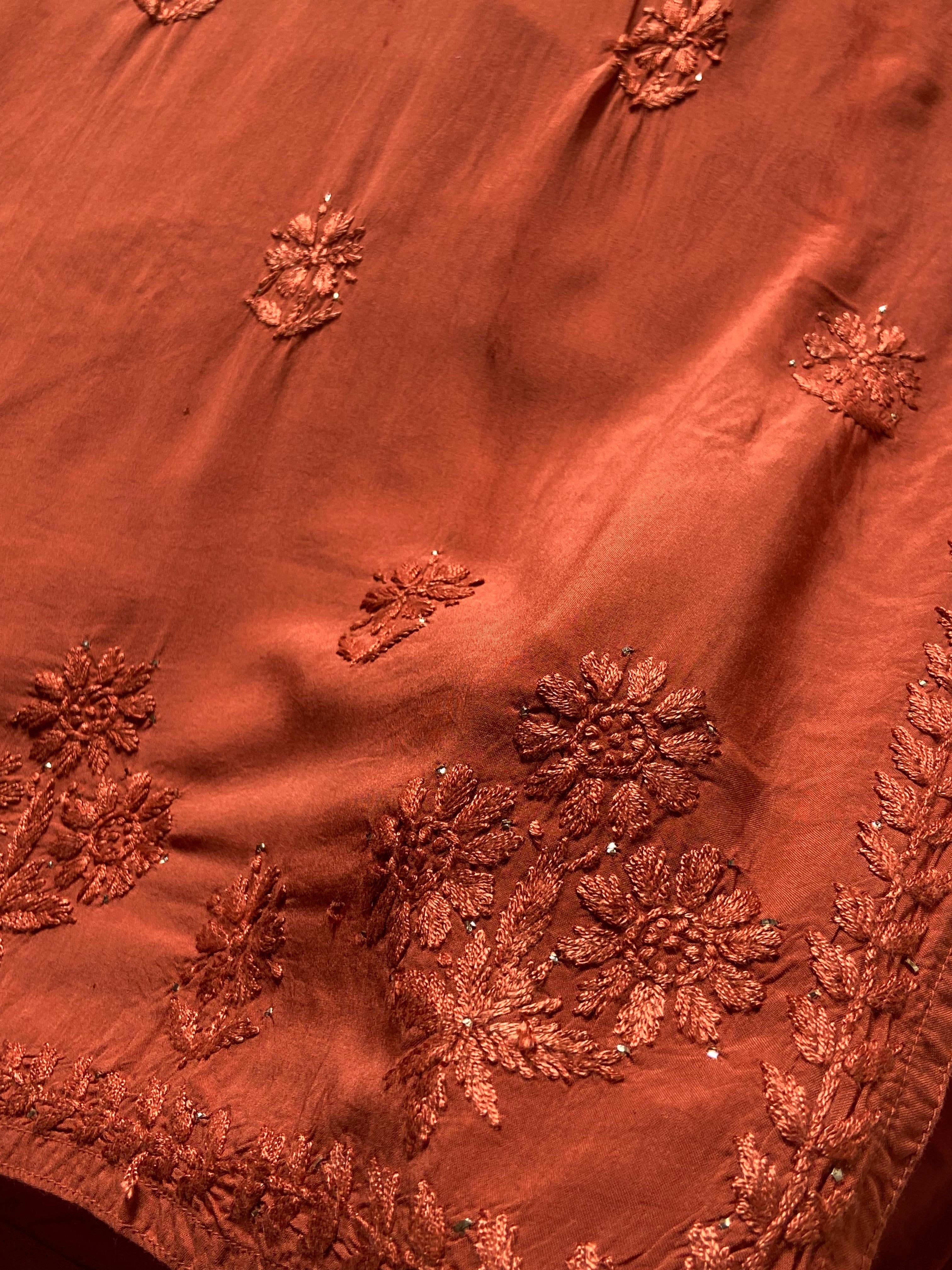 Zoya Heavy Worked Muqaish 3pc Modal Cotton Set