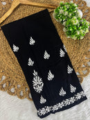 Sleeveless Rayon Kurti with Embroidery