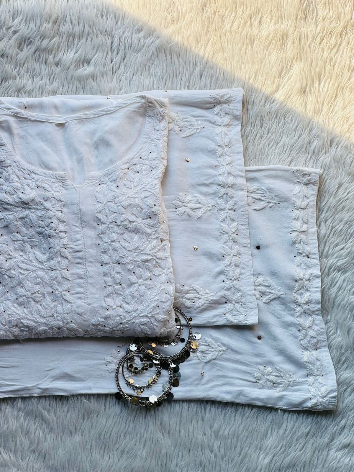 Zoya muqaish Chikan Combo Feel the Softness