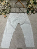 Upto 50 waist Hand embroidery Free Size Pant