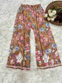 Printed Co-ord Chikankari set