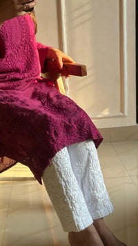 Fancy Light weight Butter soft muslin heavy 3d kurta