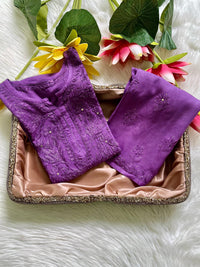 Zoya muqaish Chikan Combo Feel the Softness