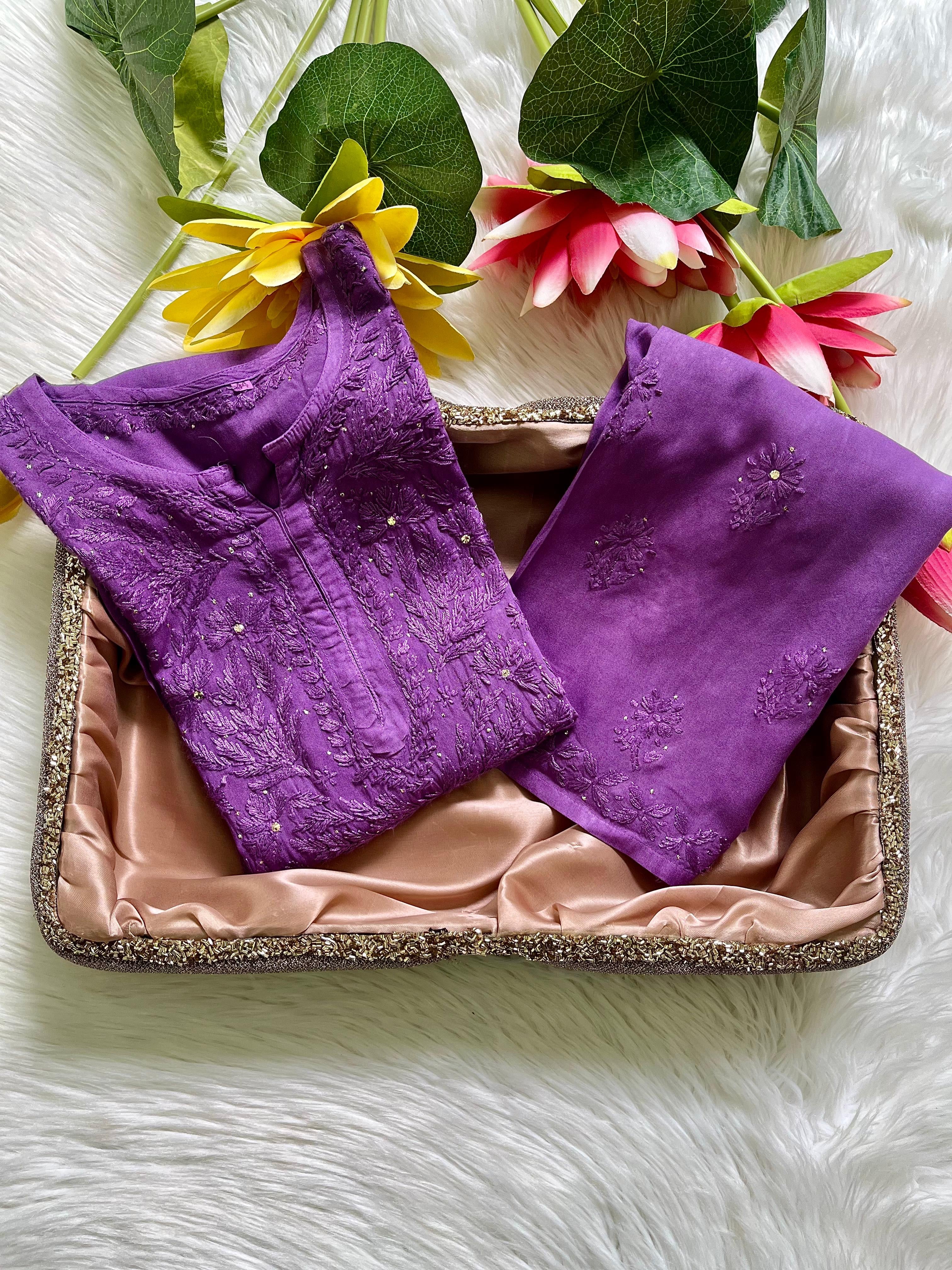 Zoya muqaish Chikan Combo Feel the Softness