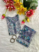 Presenting our Most demanding Exclusive Mul Mul long printed cord sets