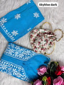 Heavy Handwork Kurti Combo with potli