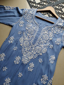 Fancy Rayon Kurta with heavy work
