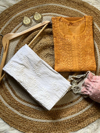 Chanderi Silk Ombre Soft Dyed Kurtas