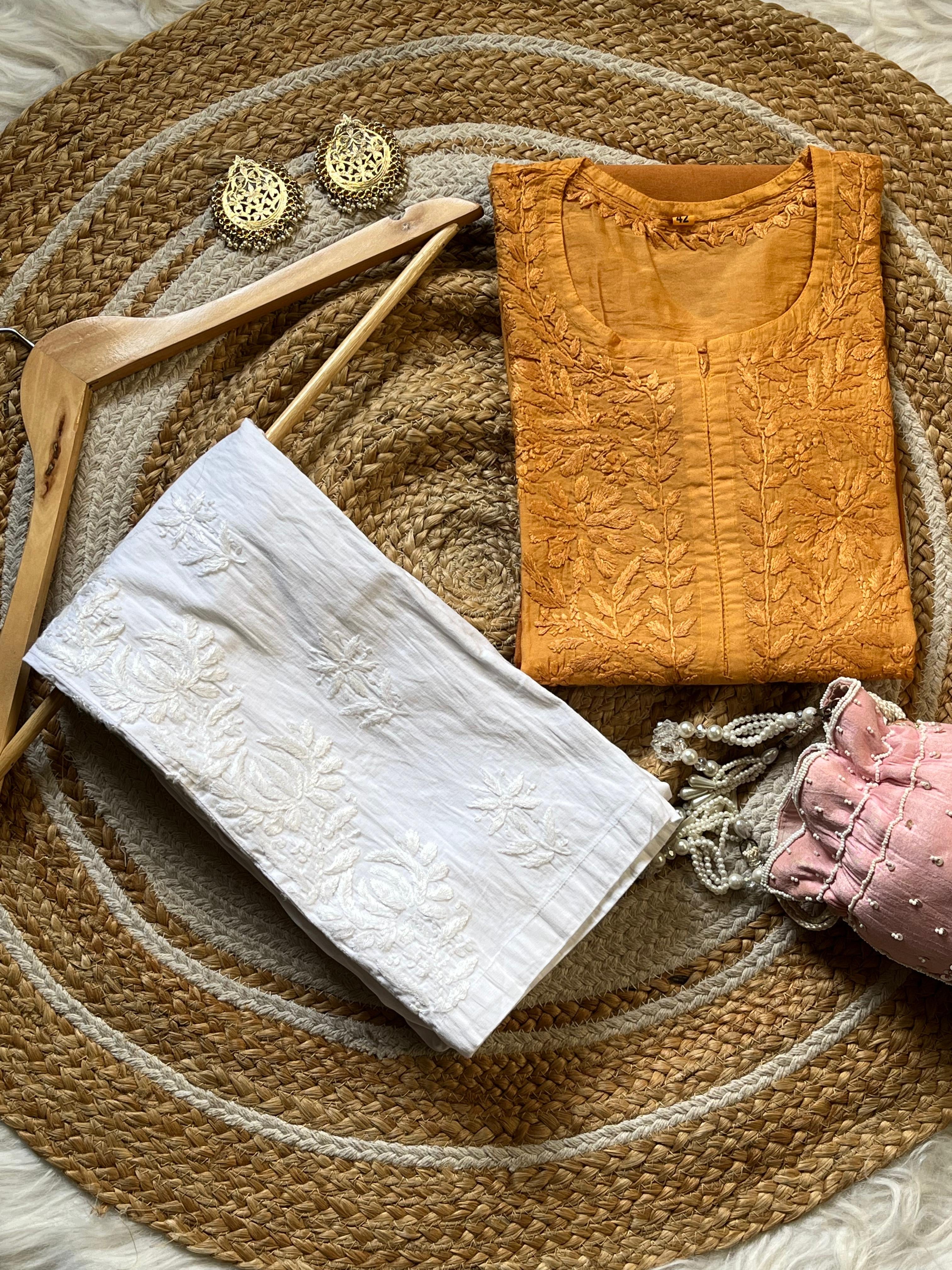 Chanderi Silk Ombre Soft Dyed Kurtas