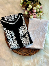 Heavy Panel Embroidery soft Modal kurta