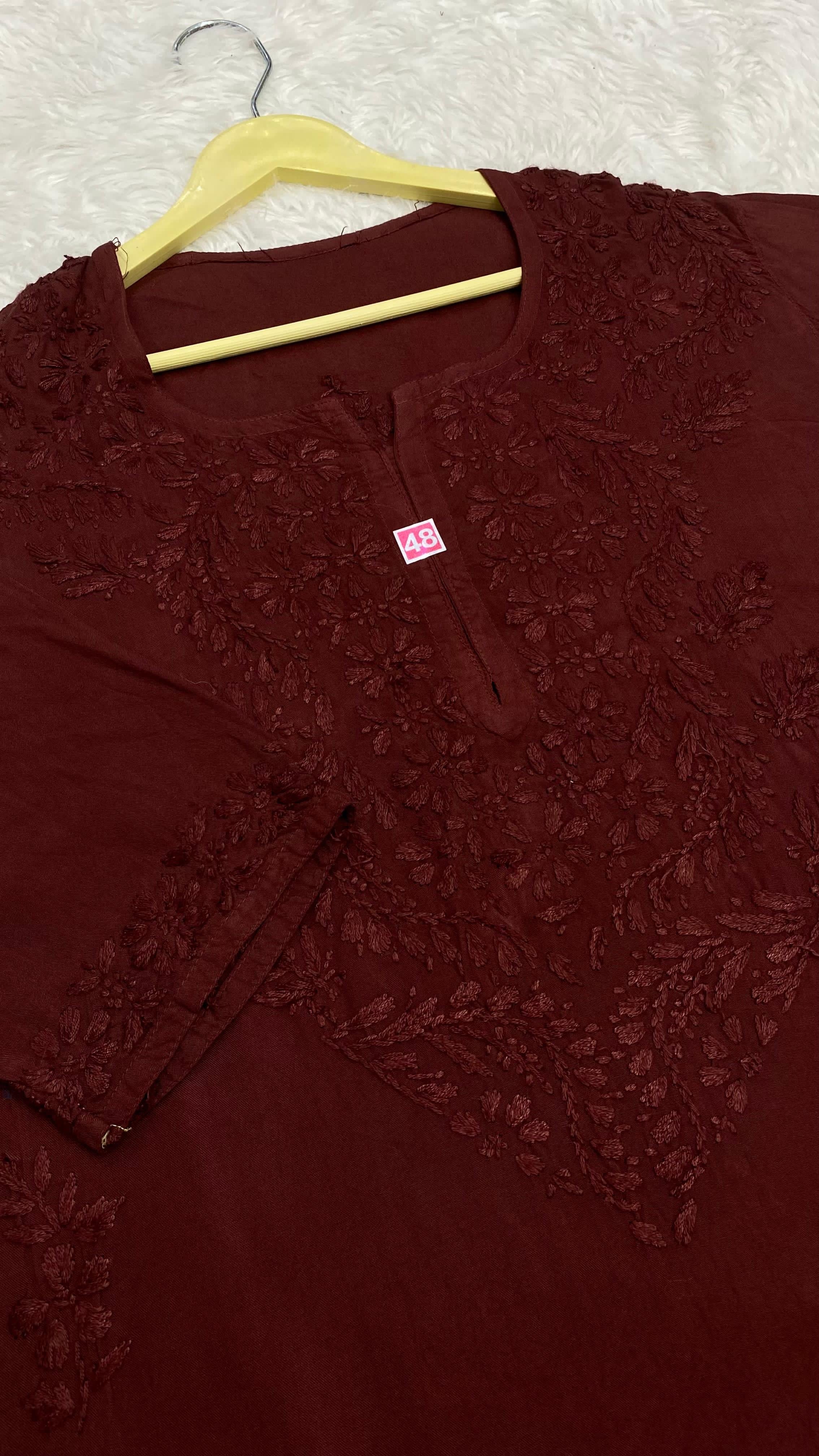 Plus Size Soft Rayon Kurtis