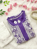 3D Muslin Batson Edition Kurta