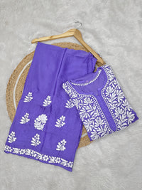 3D Modal CottonSatin Set